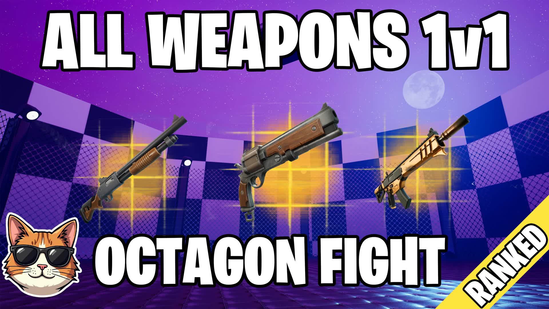 OCTAGON🛑ALL WEAPONS 1v1🌃