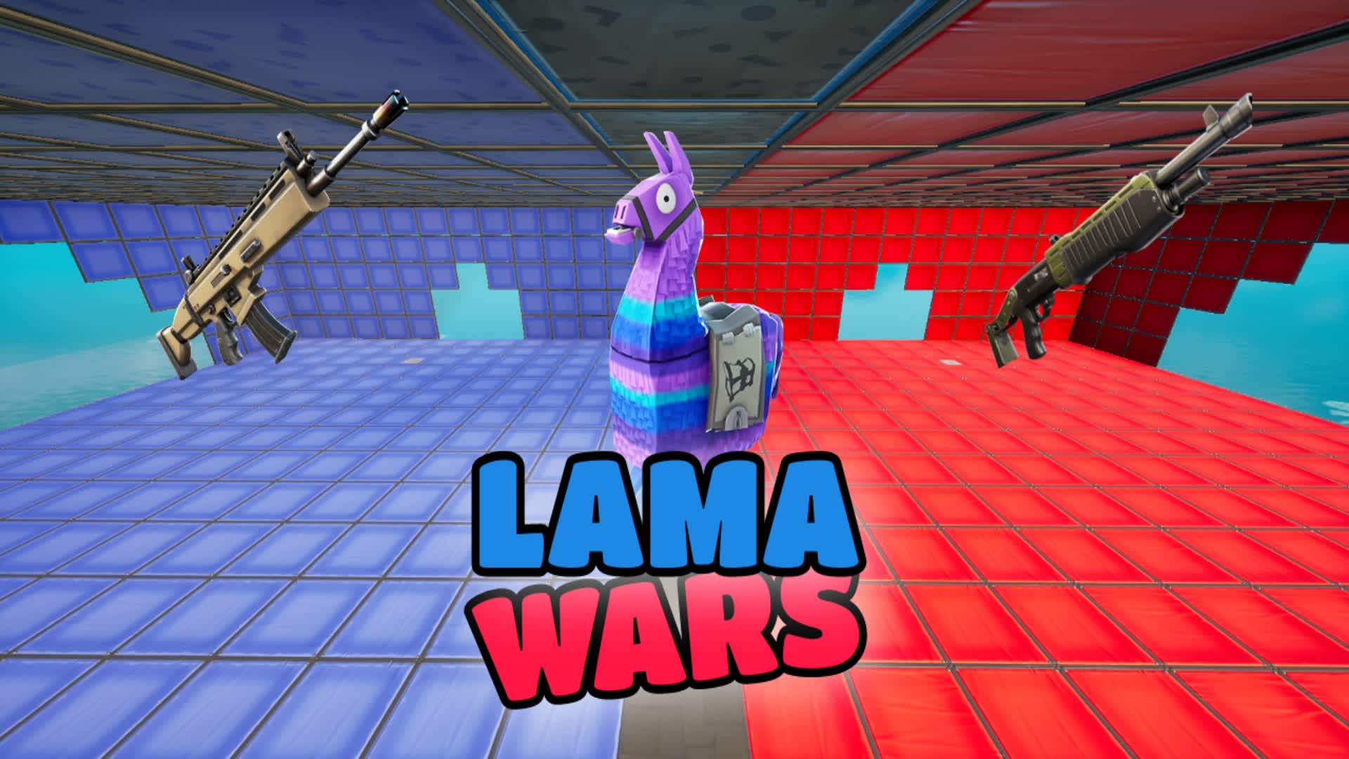 RED VS BLUE LAMA WARS