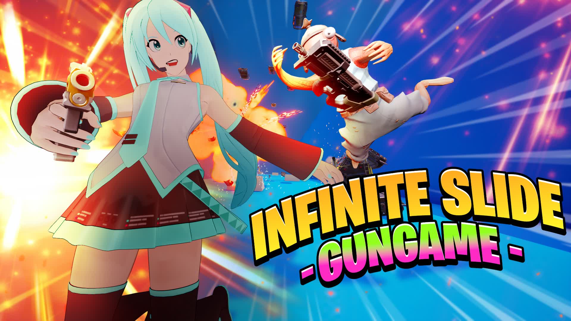Infinite Slide Gun Game