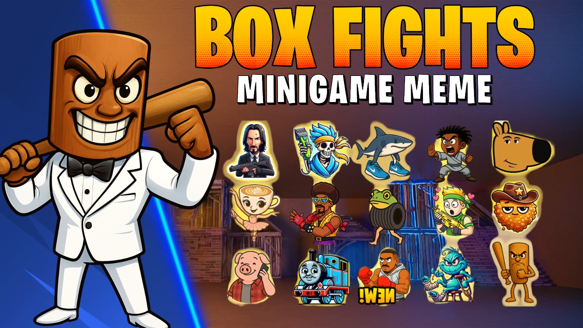 MEGA BOX PVP MEME 😂📦
