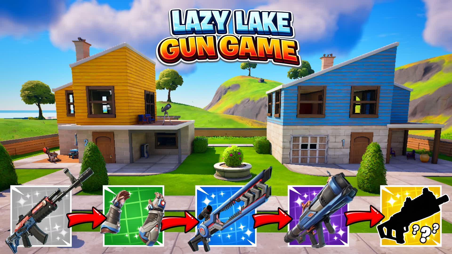 GUN GAME LAZY LAKE