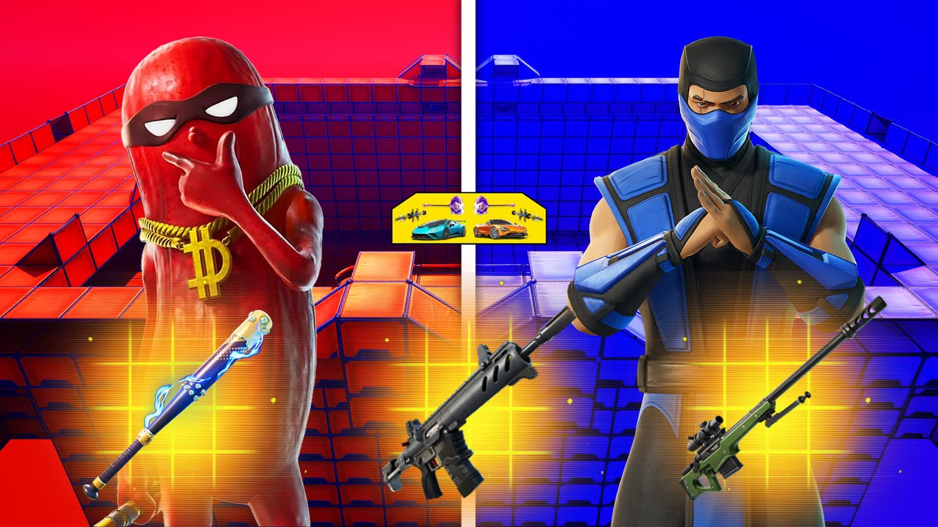 RED VS BLUE🔴🔵INSANE