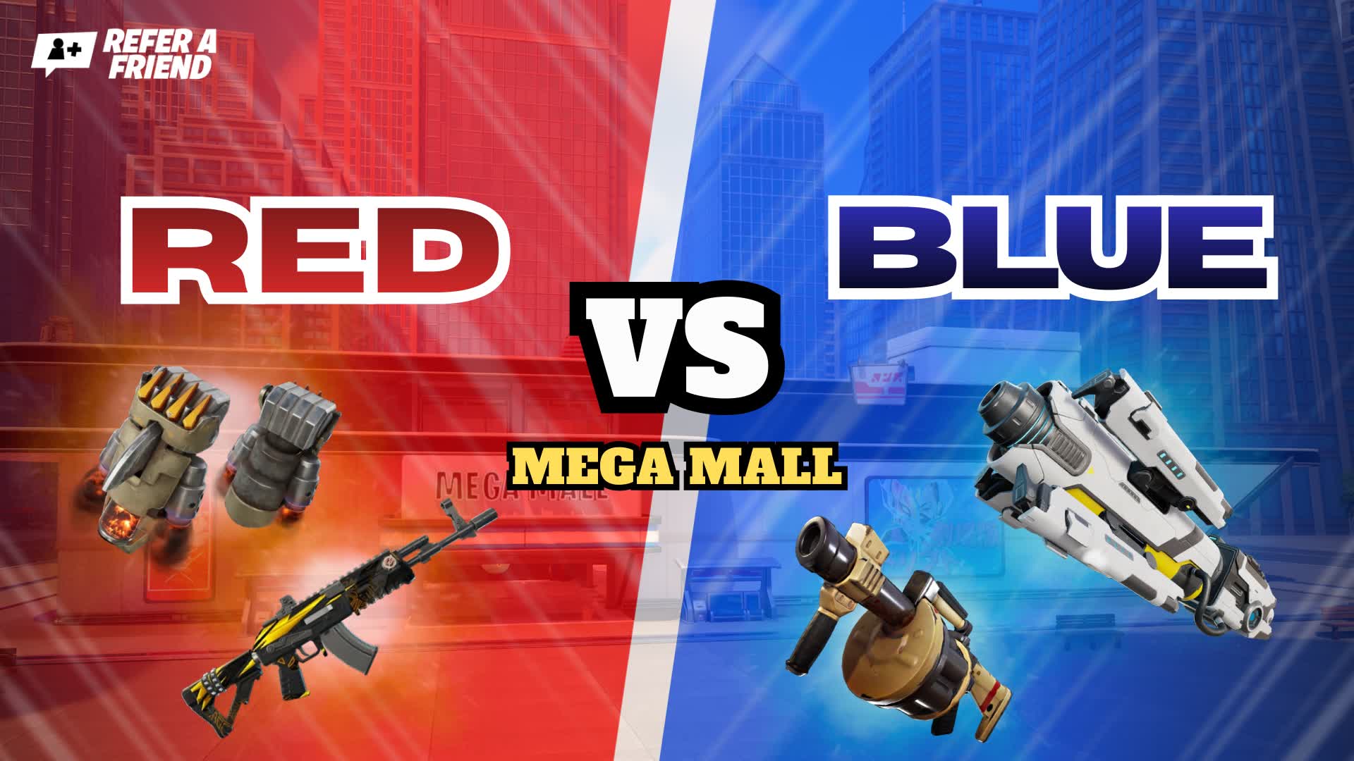 BRUTAL RED VS BLUE 🔴🔵