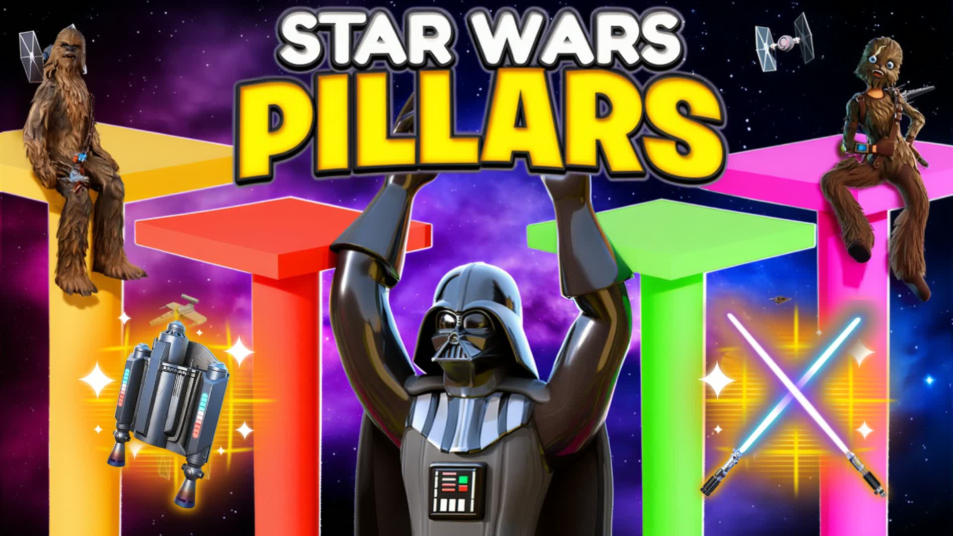 INSANE STAR WARS PILLARS