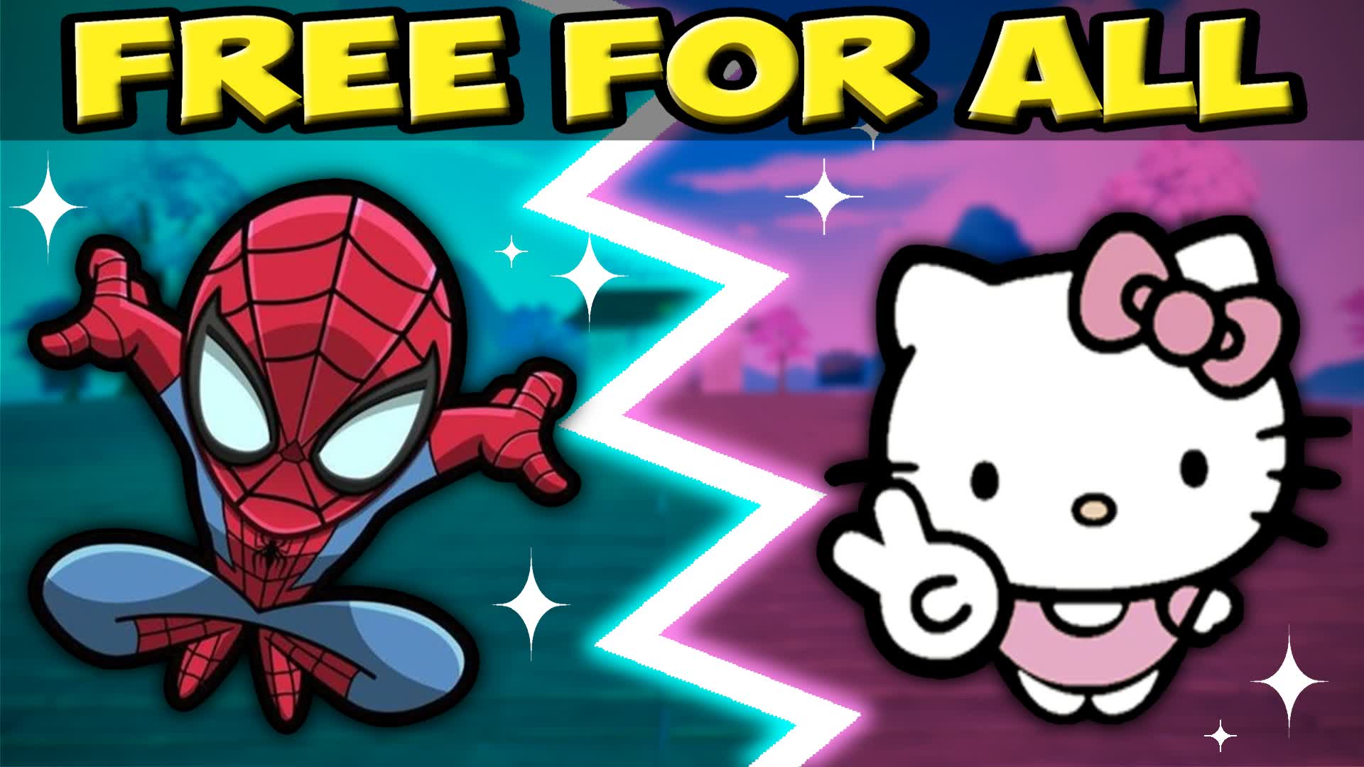 🎀 Hello Kitty vs Spider - FFA 🎀