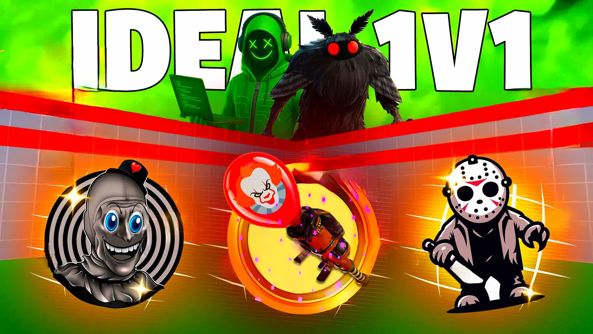 IDEAL 1V1 ALL GUNS FFA 6011-2434-0373⭐️
