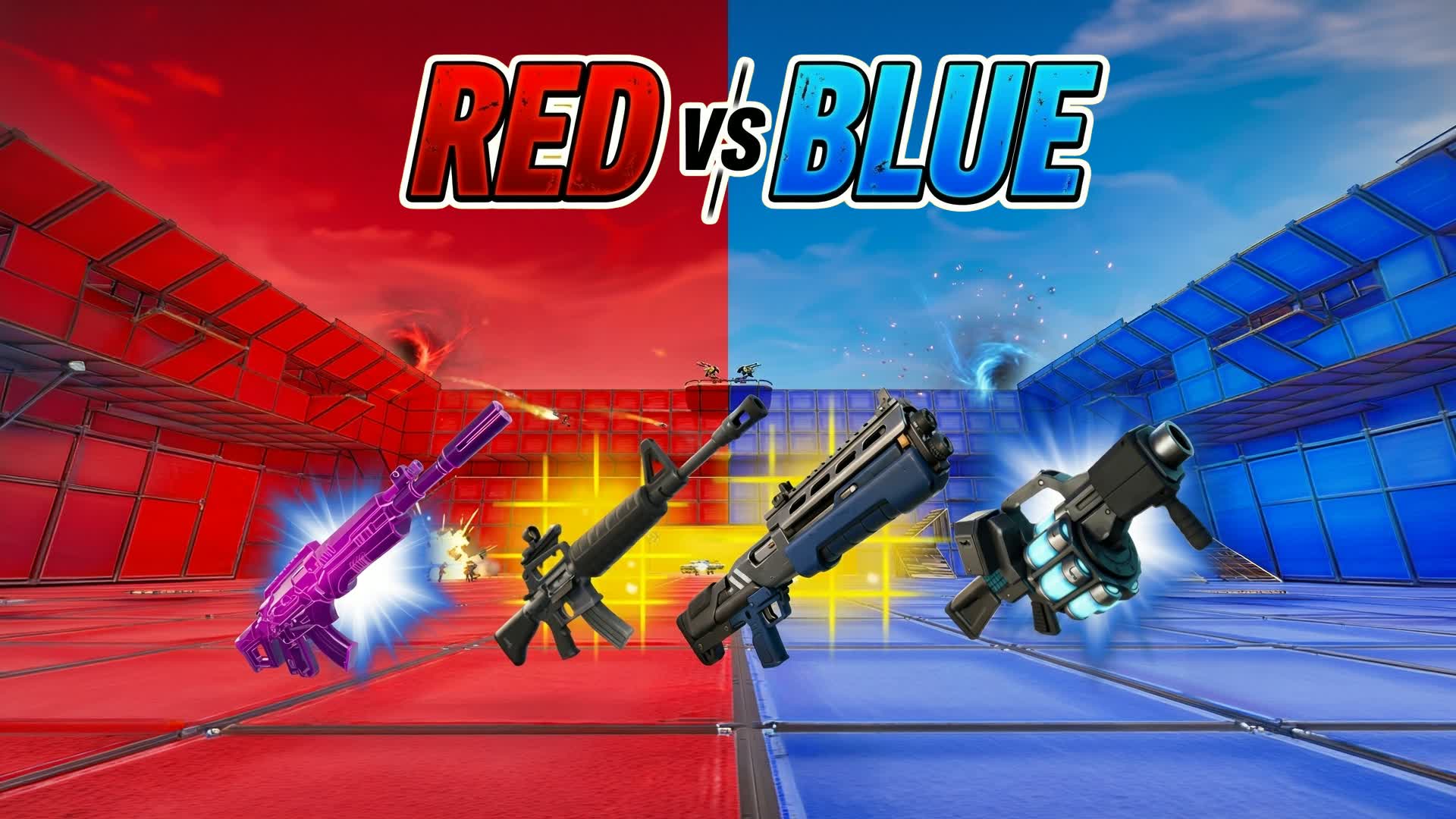 INSANE RED vs BLUE PVP🔴🔵