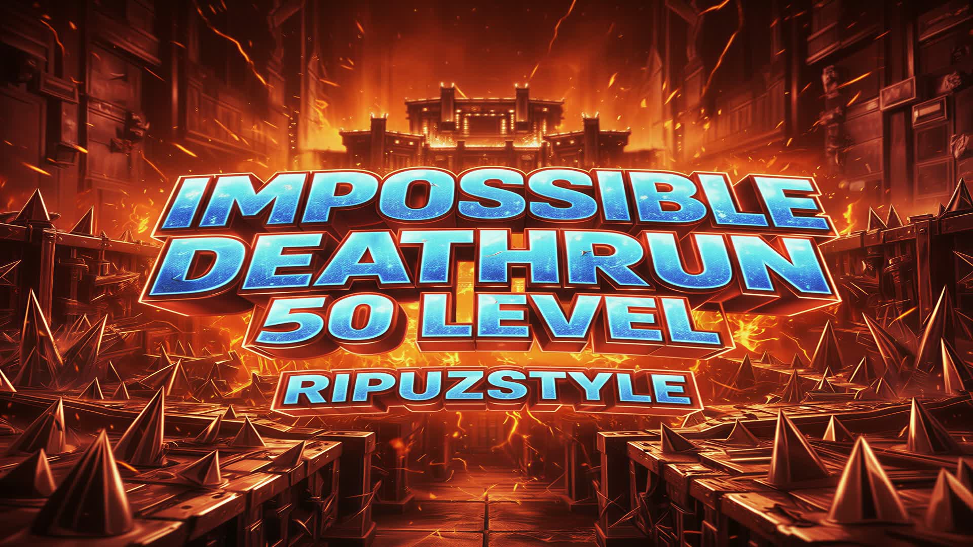 😱 50 LEVEL IMPOSSIBLE DEATHRUN / ripuz
