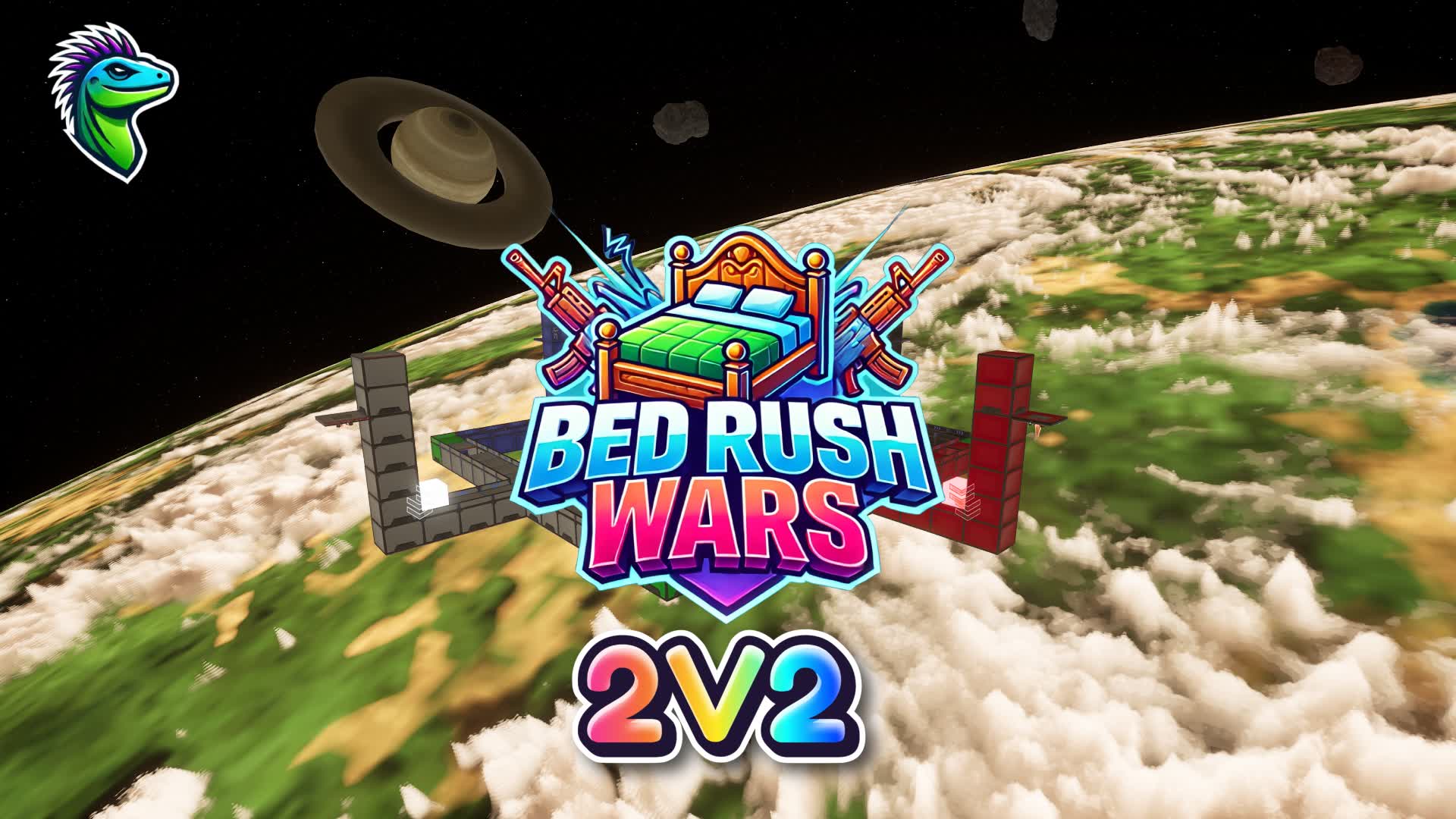 Bed Rush Wars - 2 VS 2