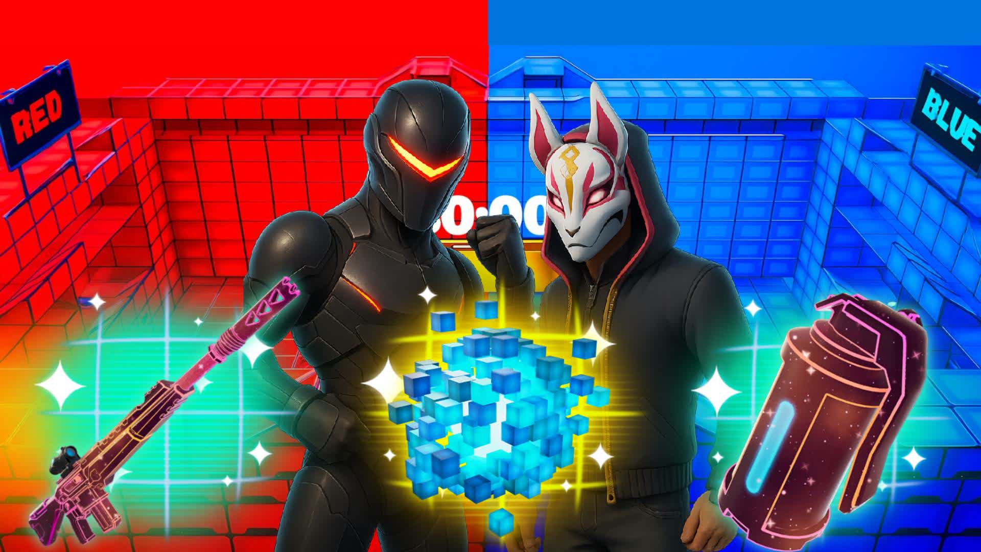 SUPER RED VS BLUE🔴🔵 FFA