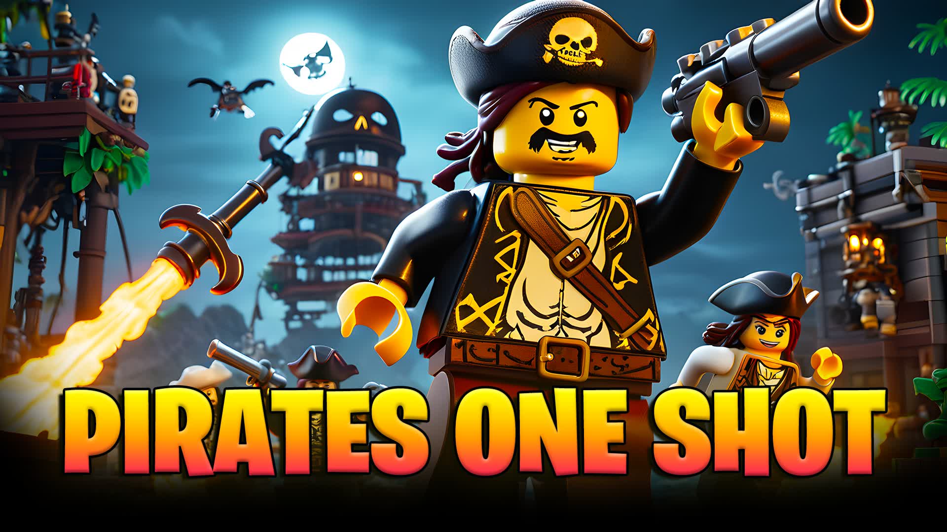 🏴‍☠️ PIRATES ONE SHOT GUN GAME BRICK 🧱