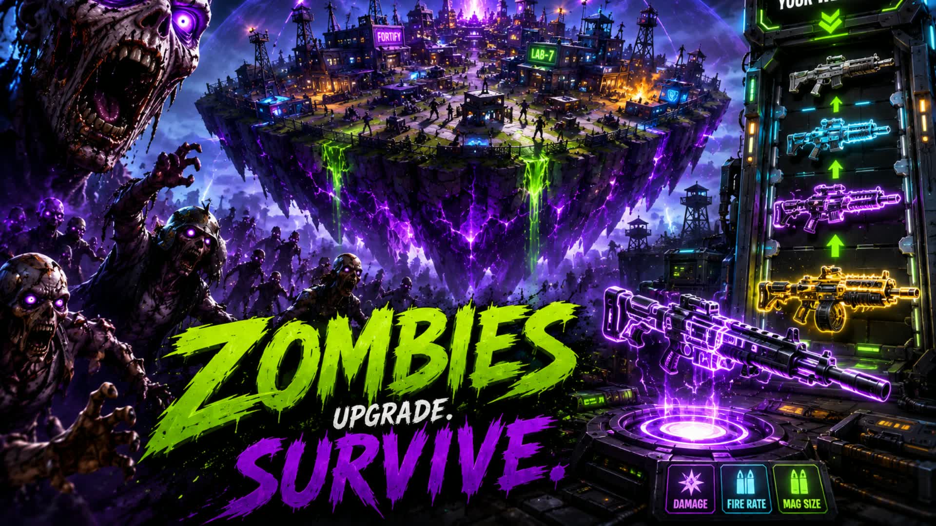 SAVE THE DAMSEL! | INSANE ZOMBIE MAP 🔥