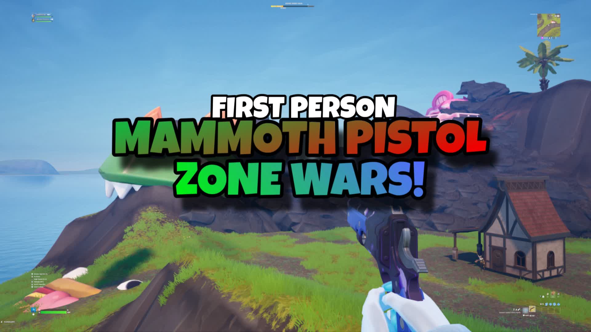 MAMMOTH PISTOL FIRST PERSON ZONE WARS!