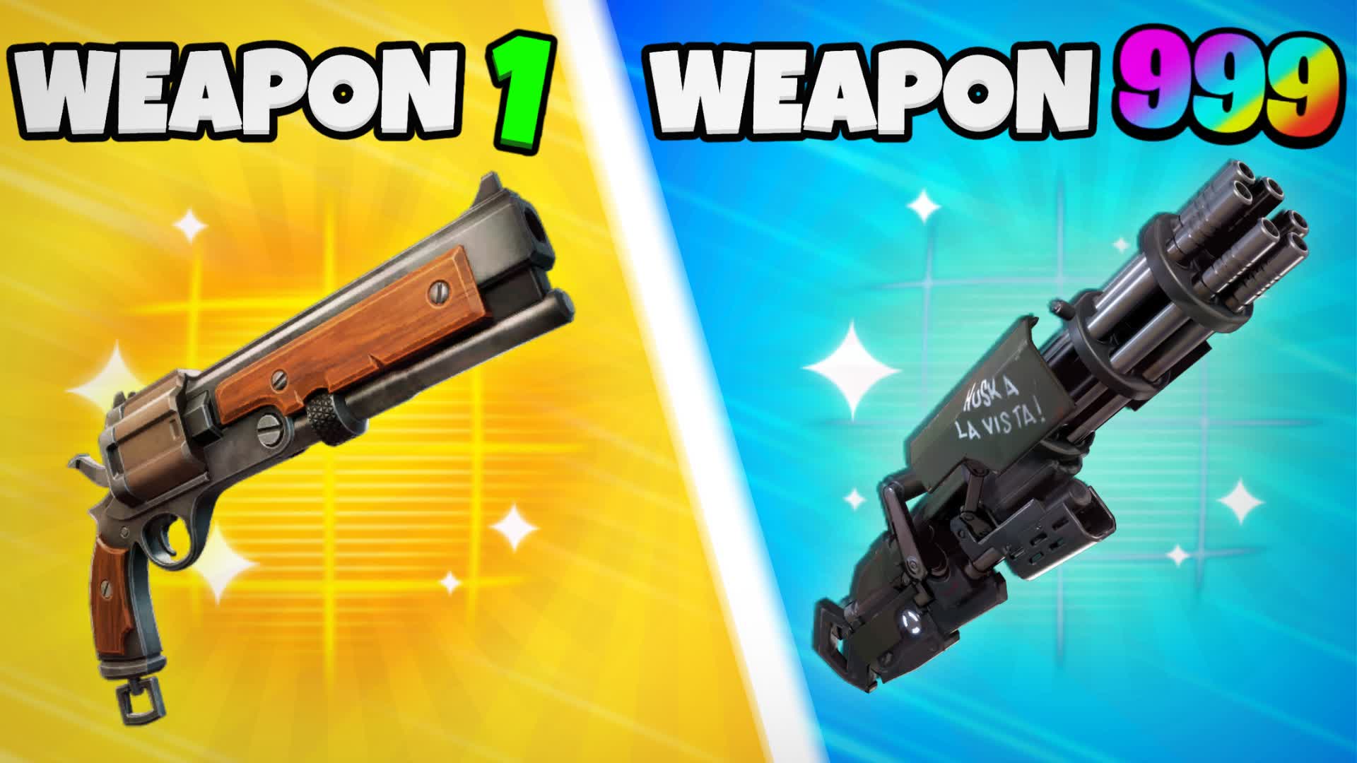 🤣EXTREME MEME GUN GAME👑ONE SHOT🎯
