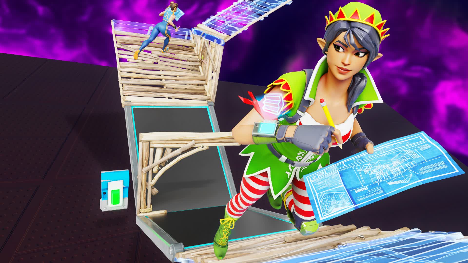 EE7 1V1 BUILD FIGHTS عاركني بالبناء 戦い💎