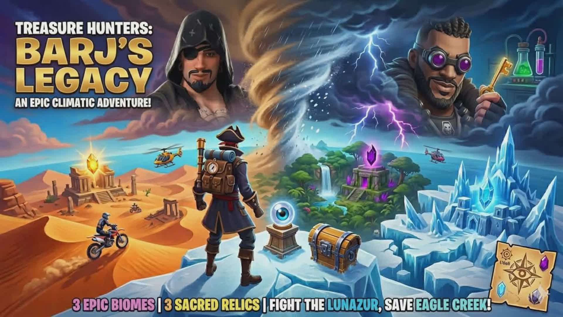 Treasure Hunters: Barj's legacy
