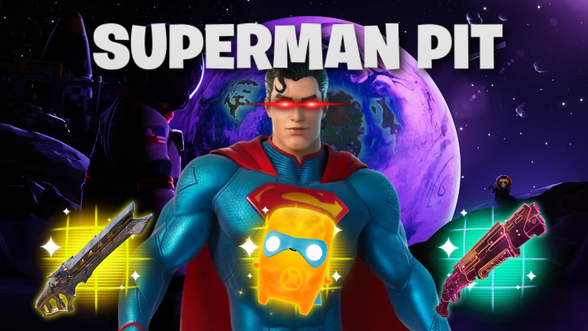 SUPERMAN PIT - ALL GUNS