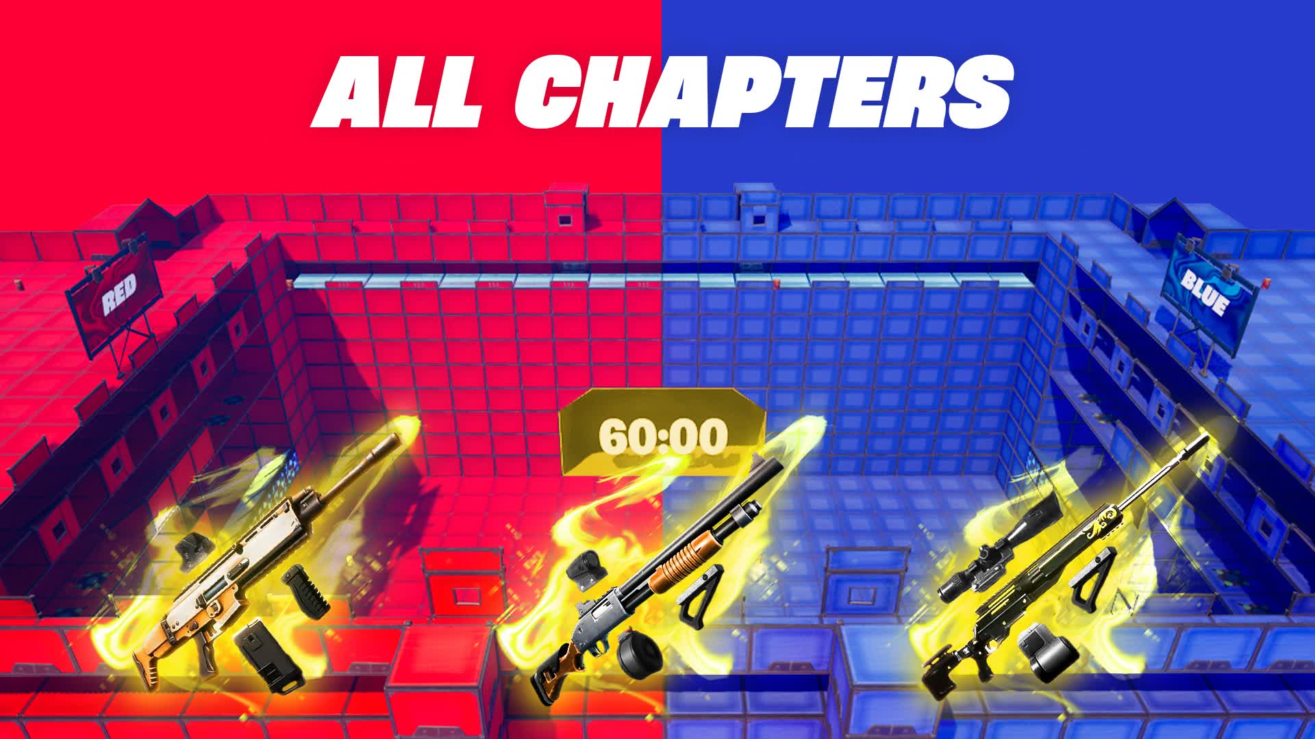 ALL CHAPTERS RED VS BLUE 🔴🔵