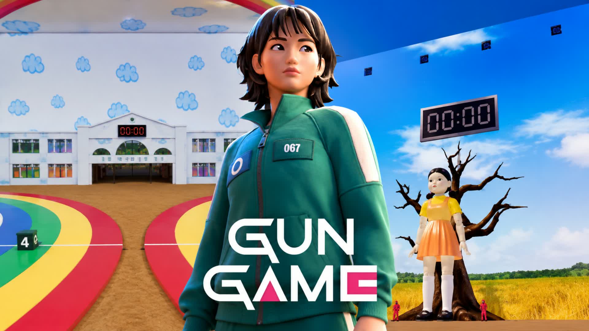 🐙 GUN GAME 🔫 SQUID GAME 3
