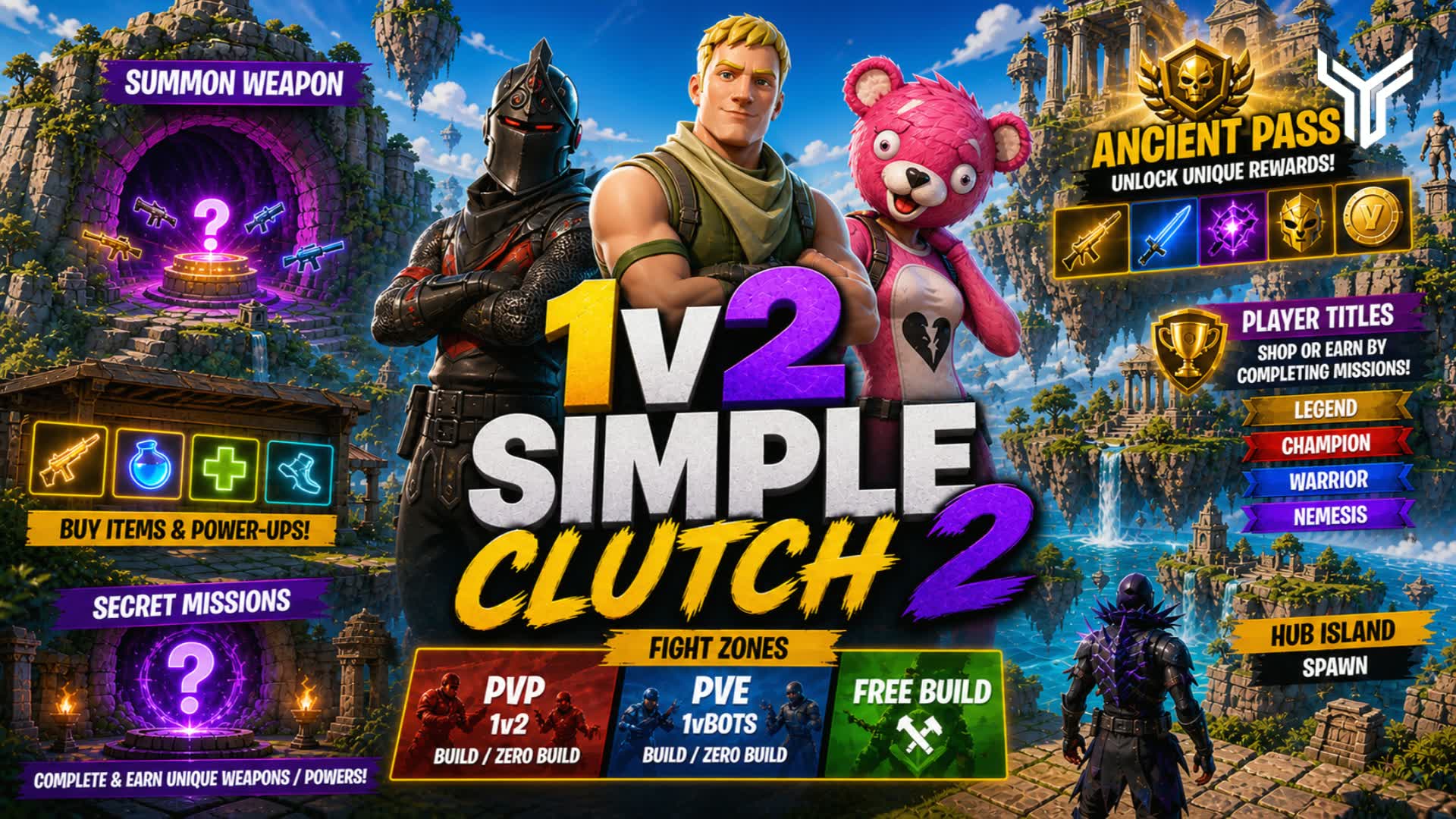 1v2 Simple Clutch 2