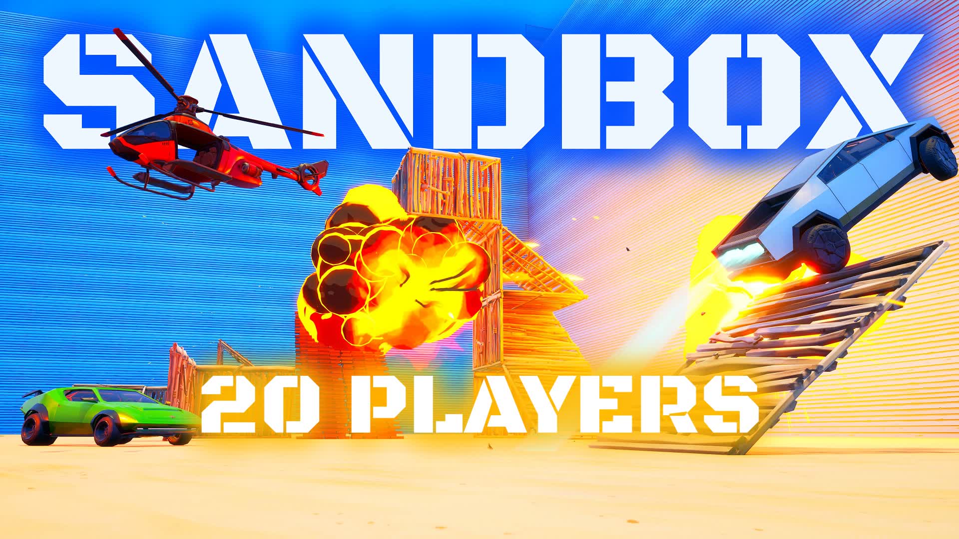 SANDBOX (100+ WEAPONS!) - 20 PLAYERS