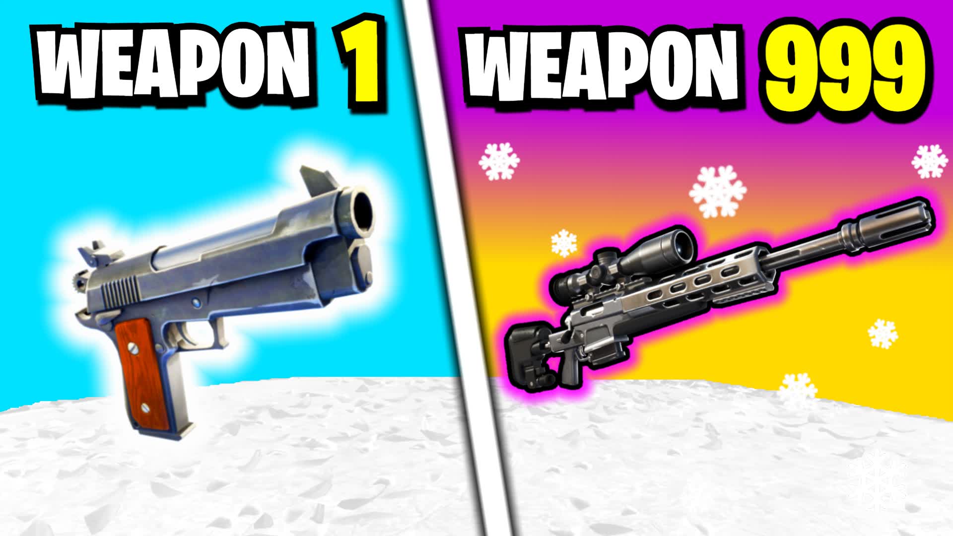 ❄️ GUN GAME 🔫 WINTER ONE SHOT