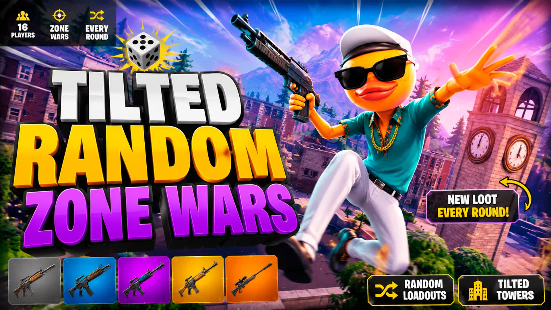 🎲 TILTED RANDOM ZONE WARS