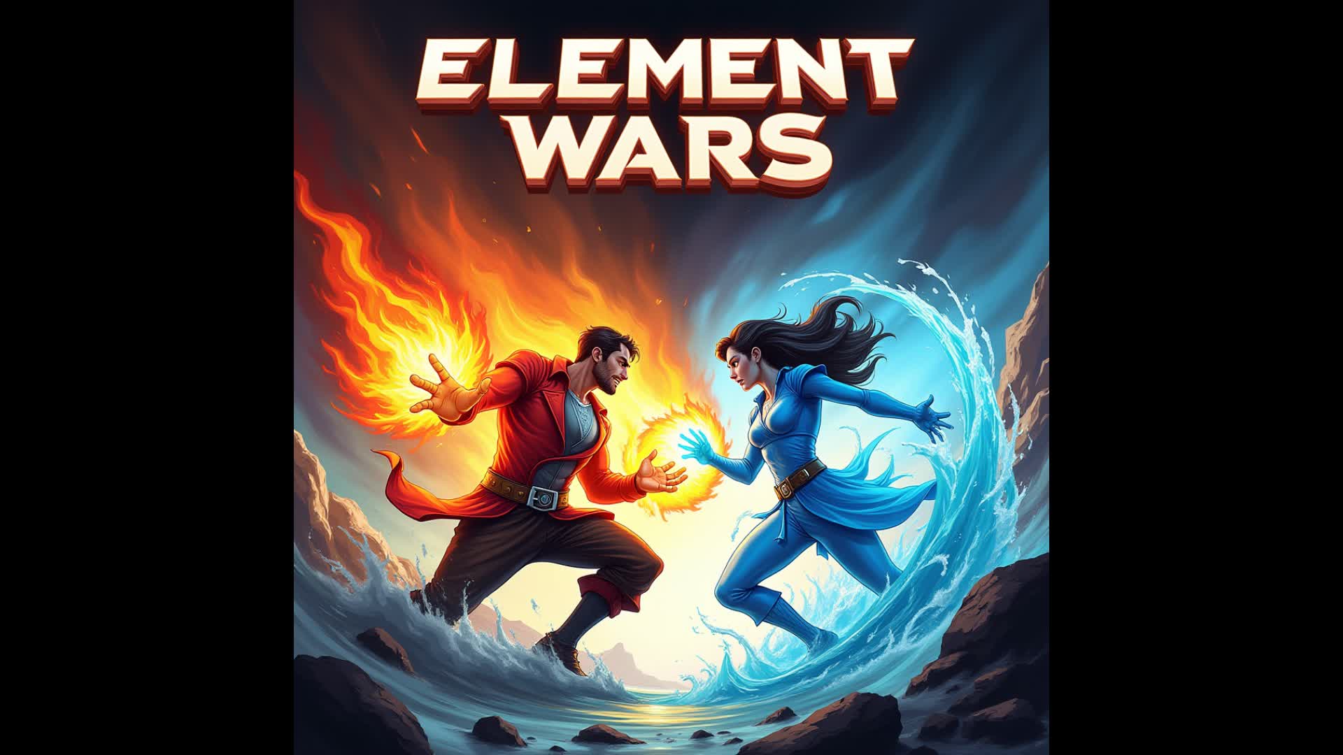 Element Wars 🌊🔥 (FPS OR 3PS) 2v2v2v2