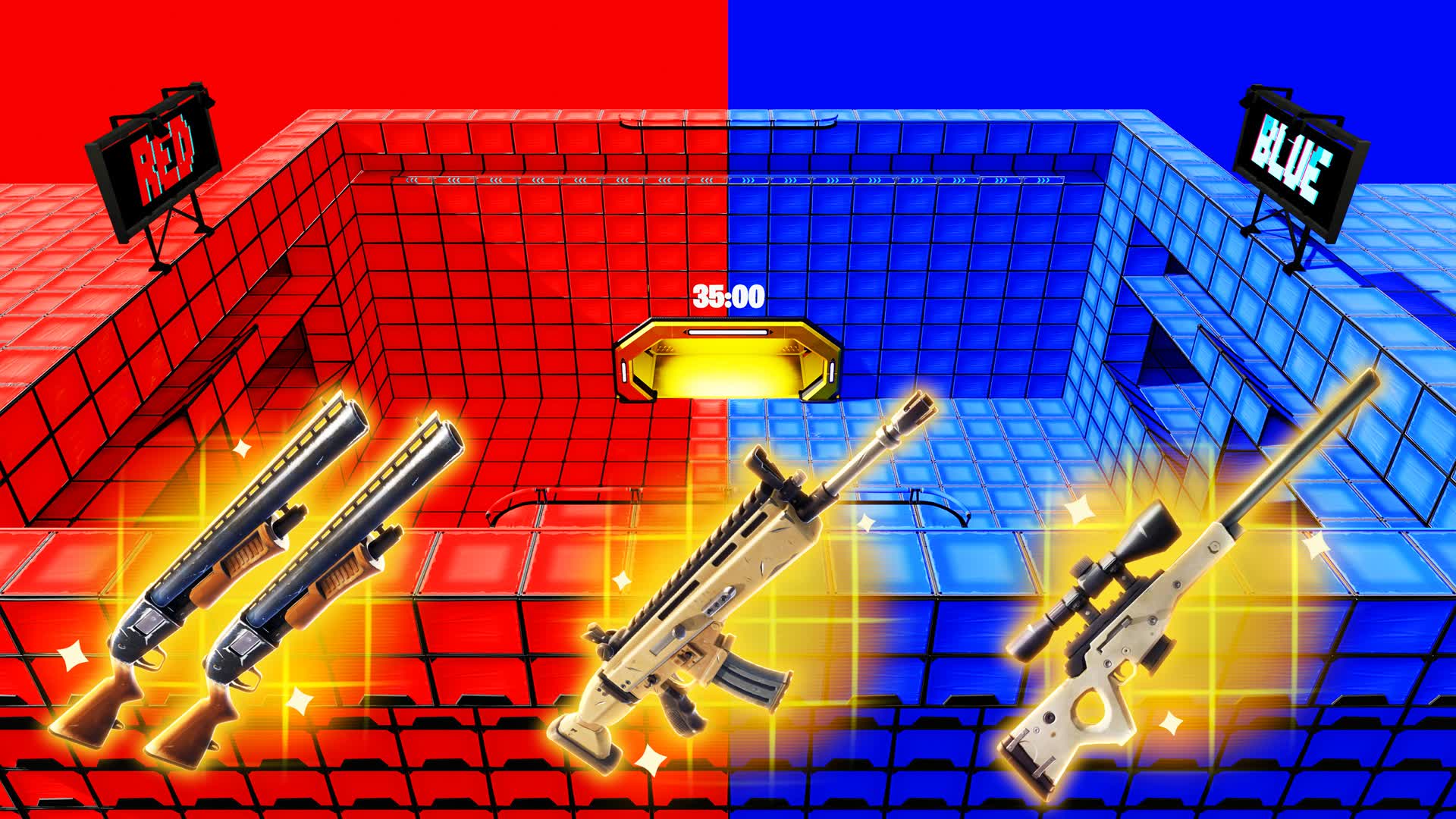 Simple red vs blue🔴🔵