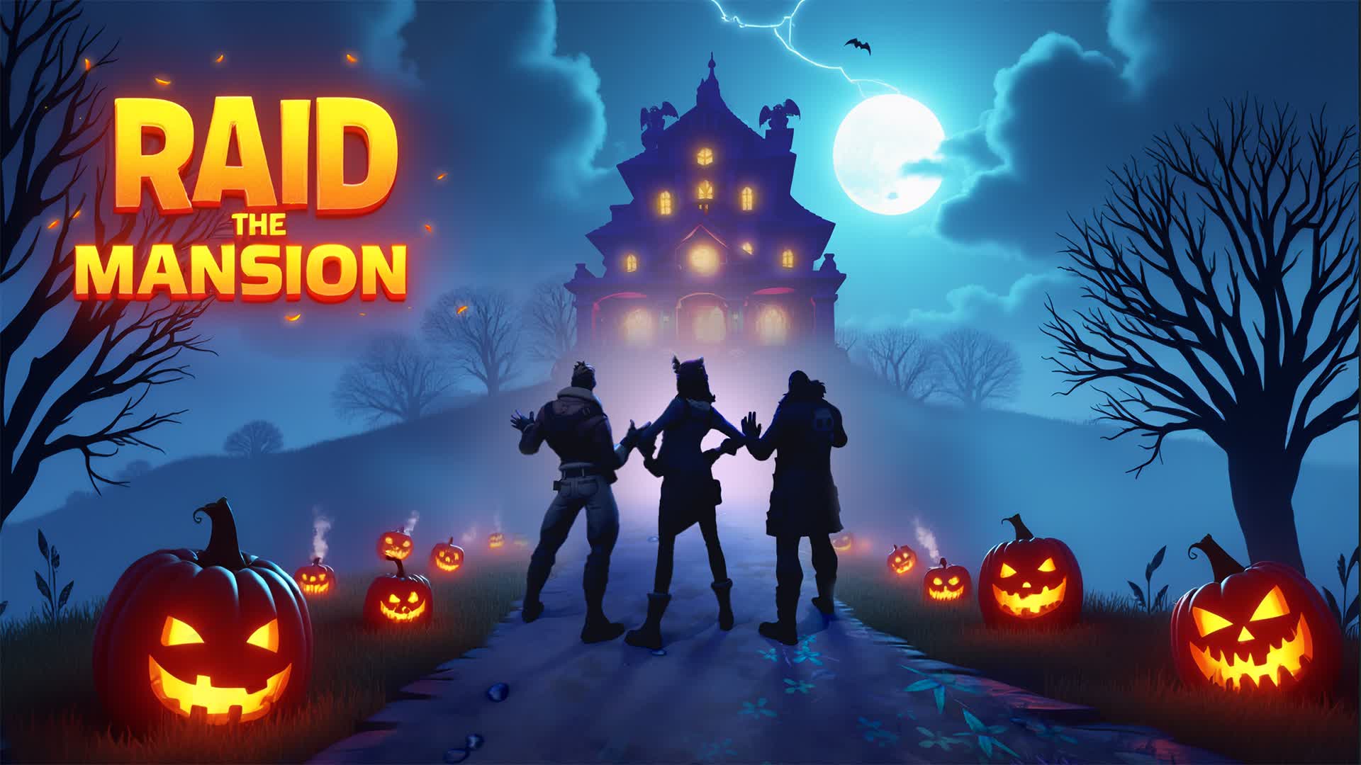 RAID THE MANSION – 3 Player Co-op