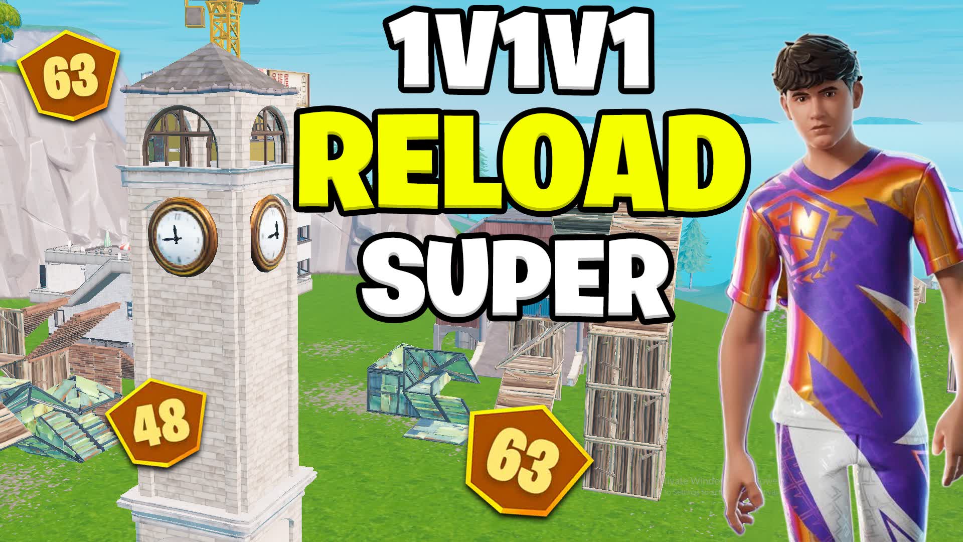 🌀 Crazy Super Reload 1v1v1