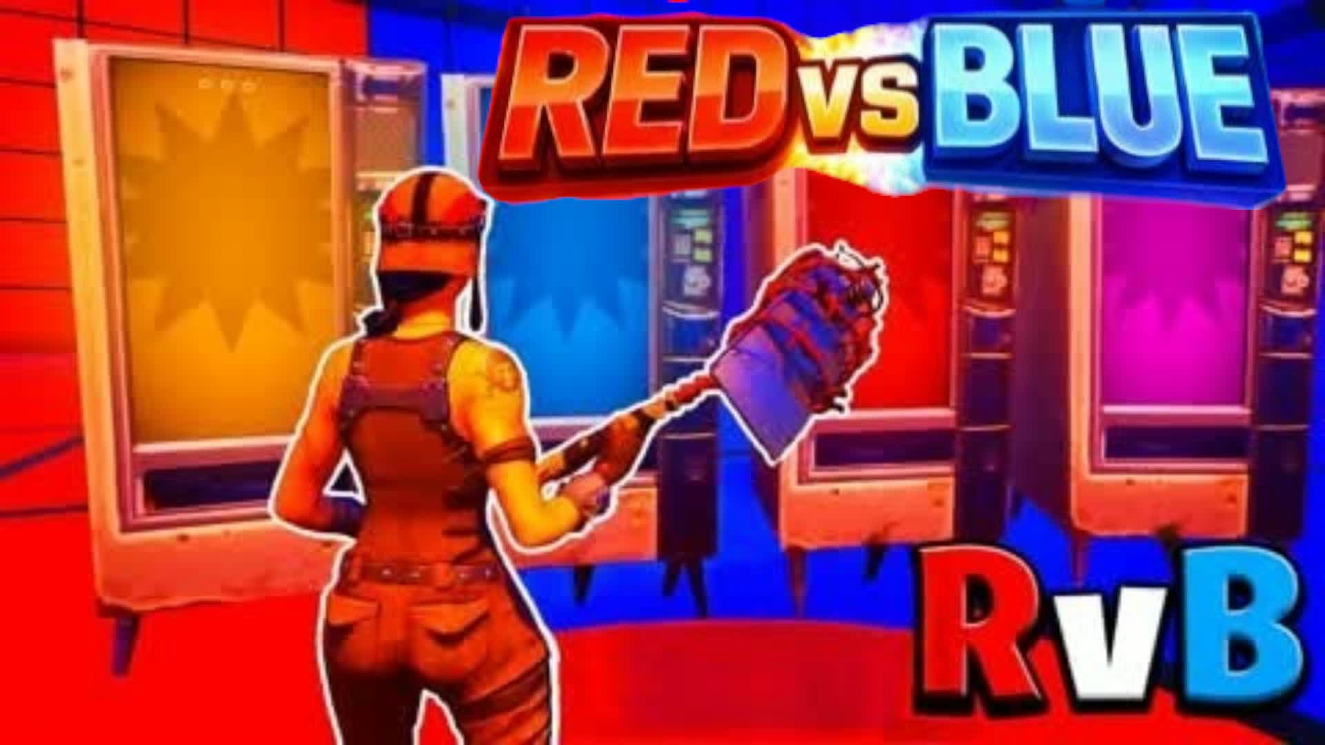 THE RED 🔴 VS THE BULE 🔵