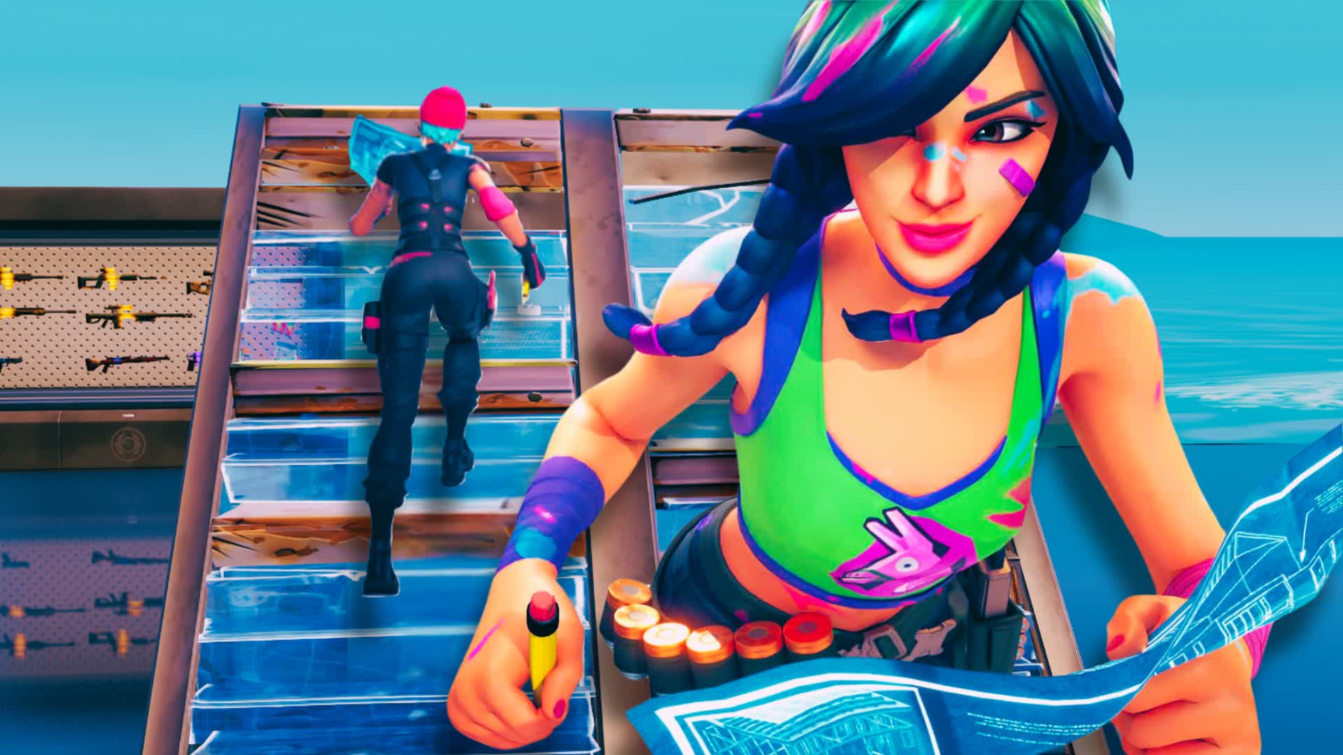 1vs1 BUILD FIGHTS