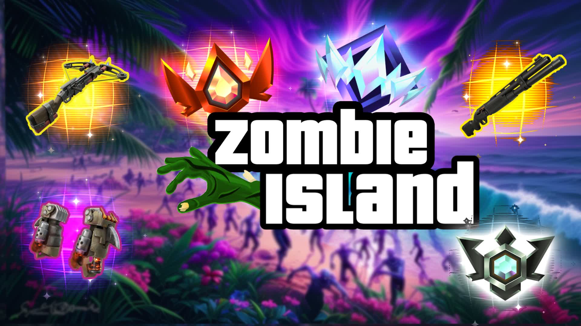 ZOMBIE ISLAND 🏝️ RANKED🏆