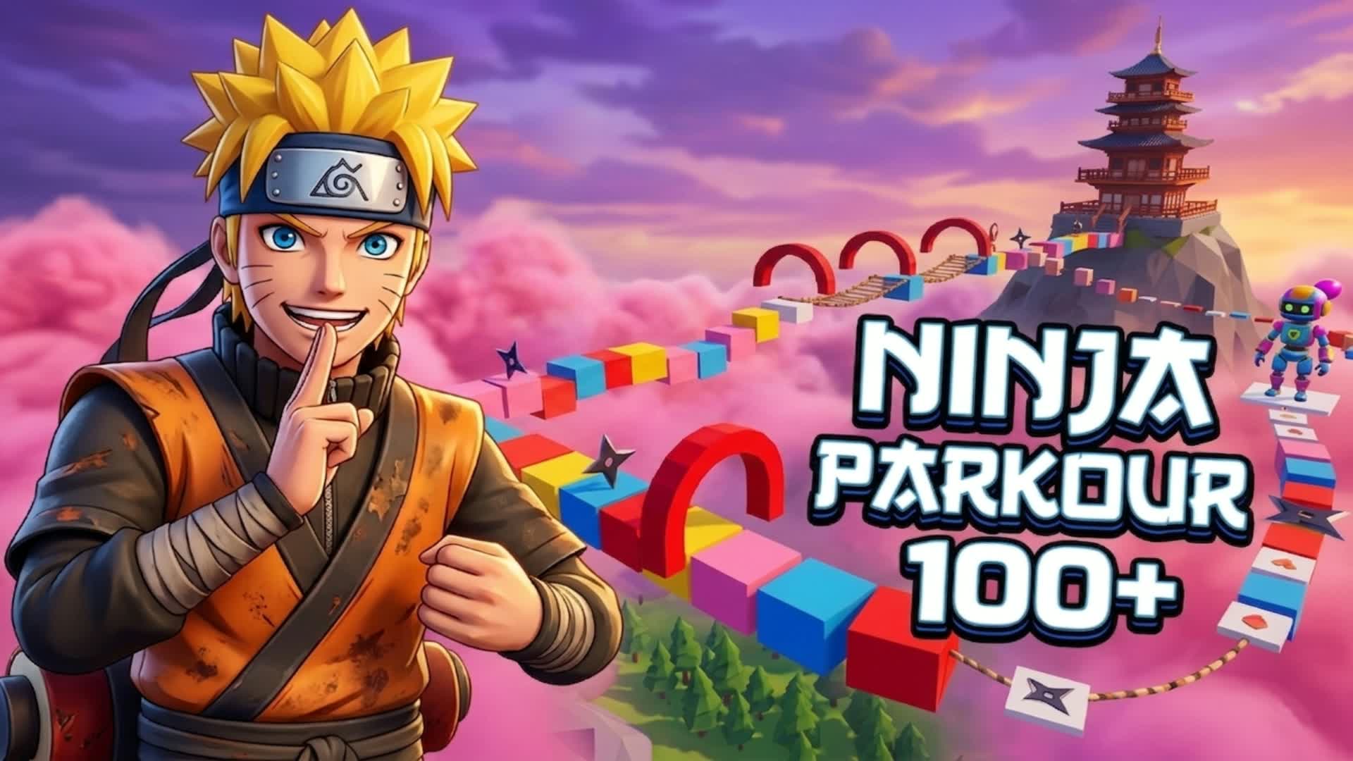 ESCAPE NINJA PARKOUR 100+