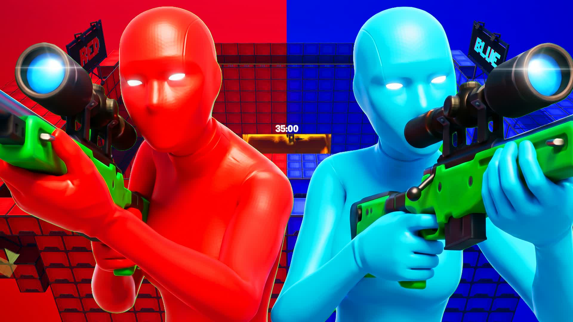 RIVALUX RED VS BLUE 🔴🔵