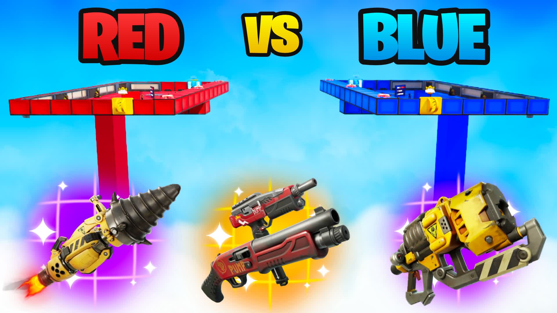 PILLARS: RED VS. BLUE🔴🔵