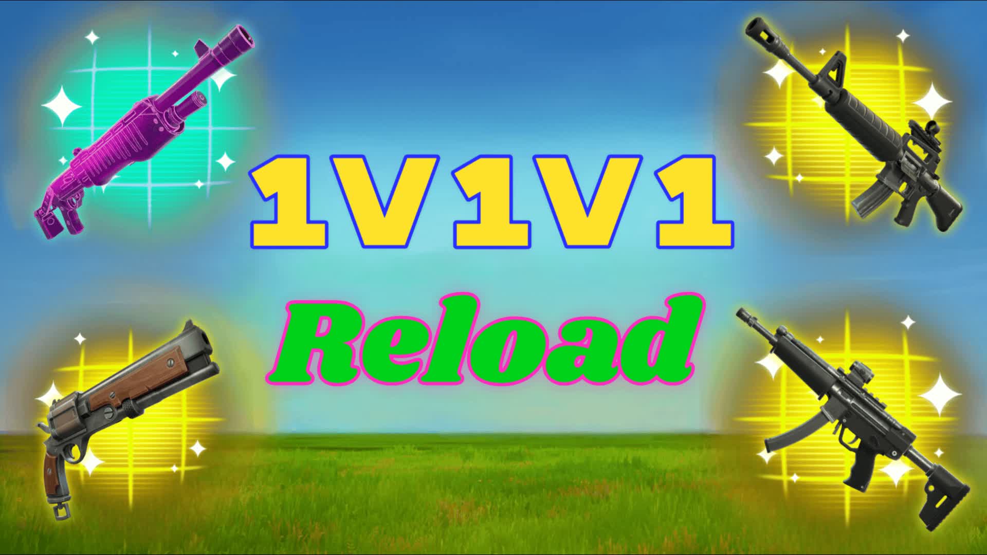 Intense 1v1v1 reload