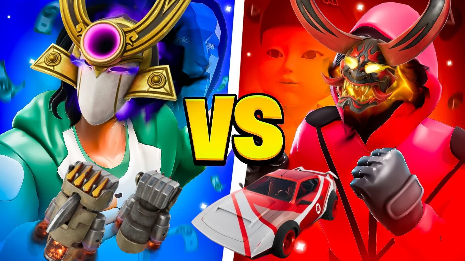 🔴SQUID RED VS BLUE 🔵2.5