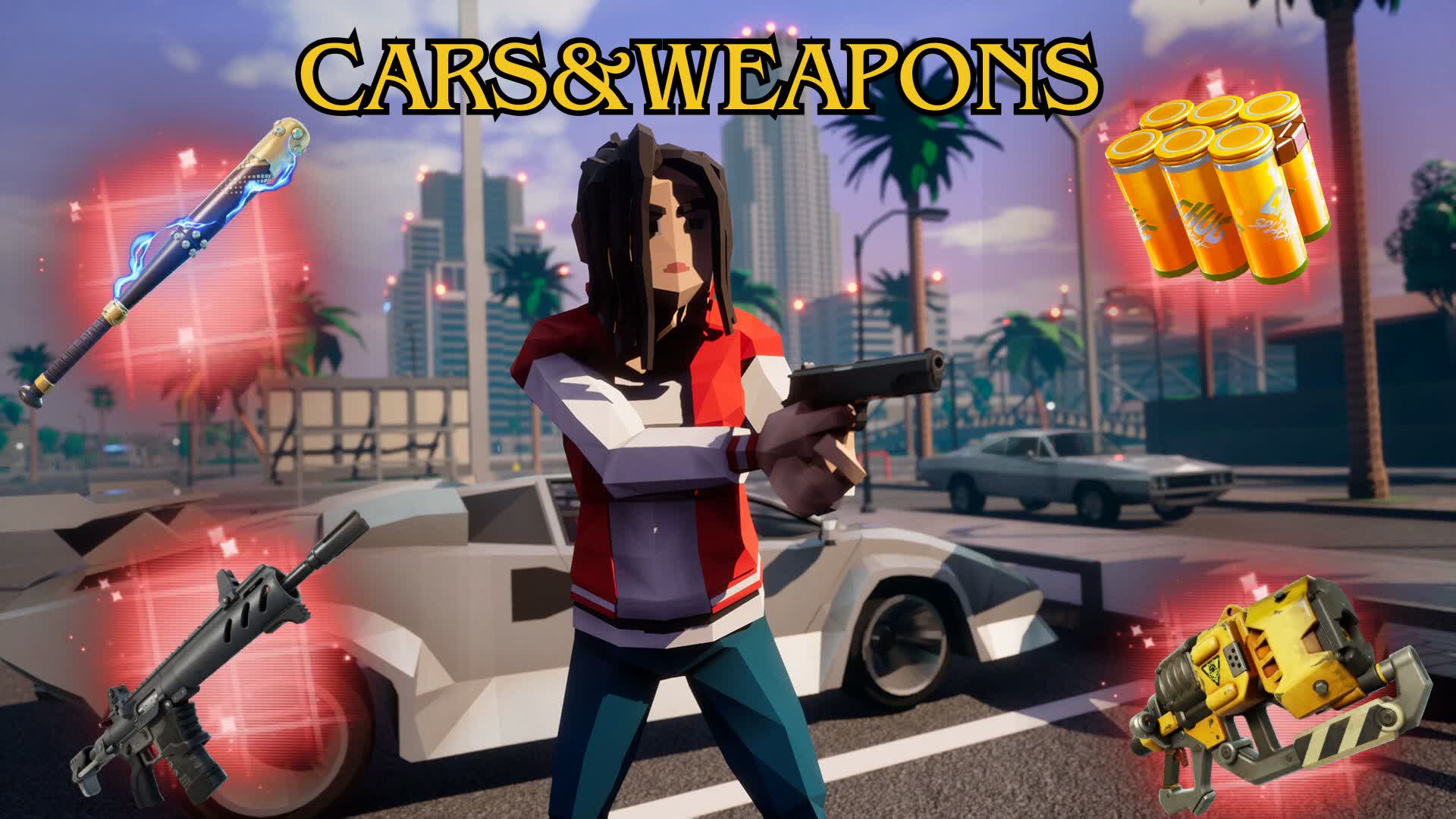 🚓OPEN WORLD💥WEAPONS&CARS