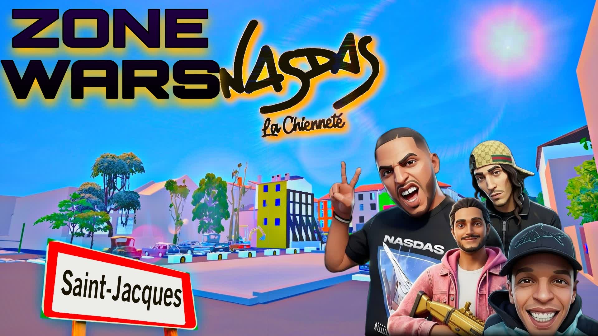 NASDAS SAINT JACQUES ZONE WARS 🔫