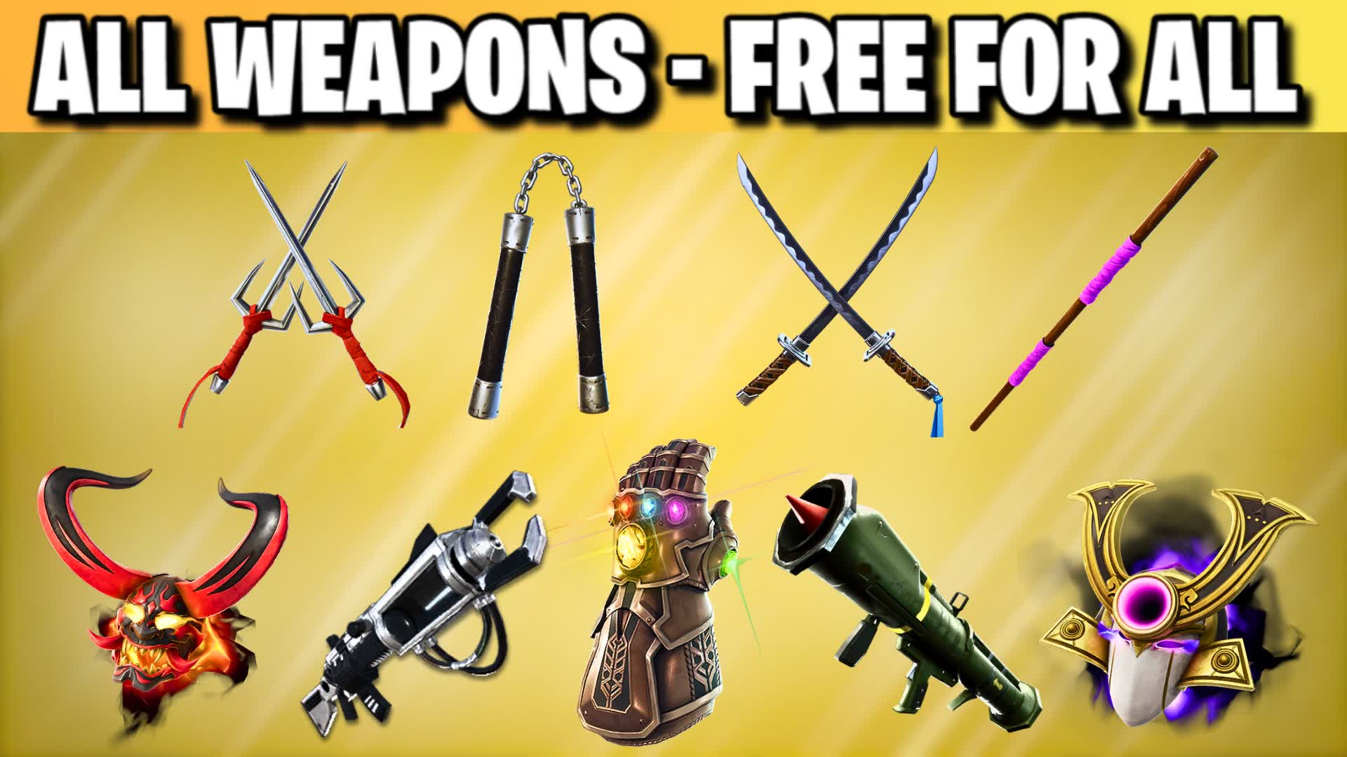 SUPER ALL WEAPONS - FREE FOR ALL