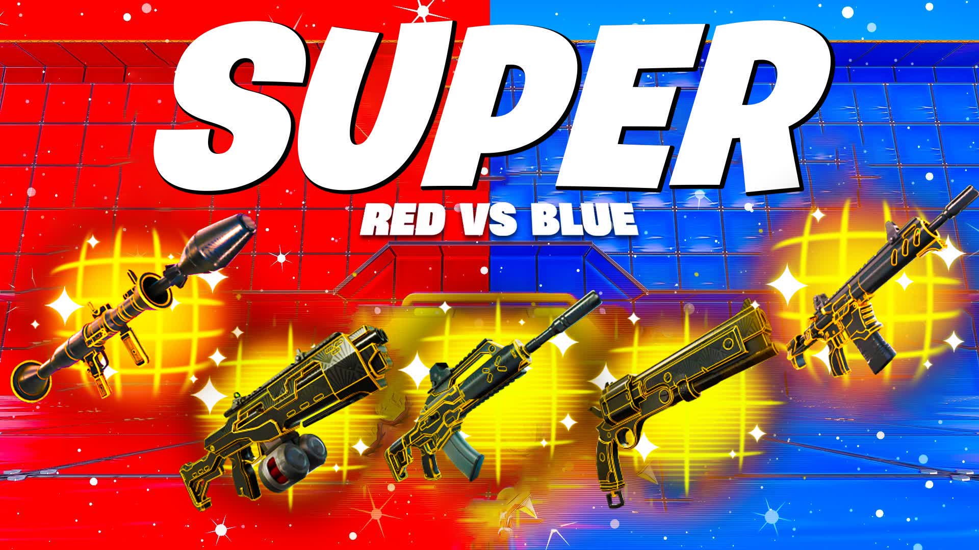 ALL GUNS RED VS BLUE 🔴🔵