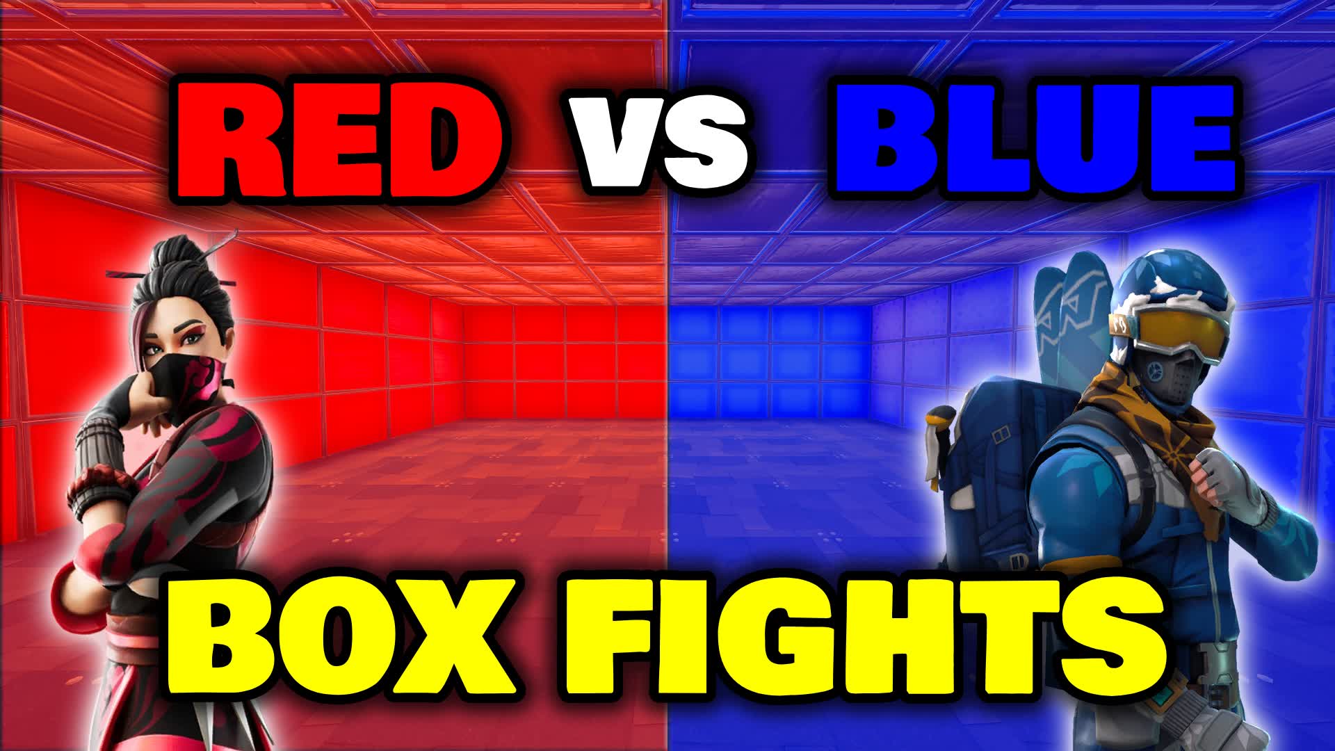 CRAZY RED VS BLUE - BOX FIGHTS