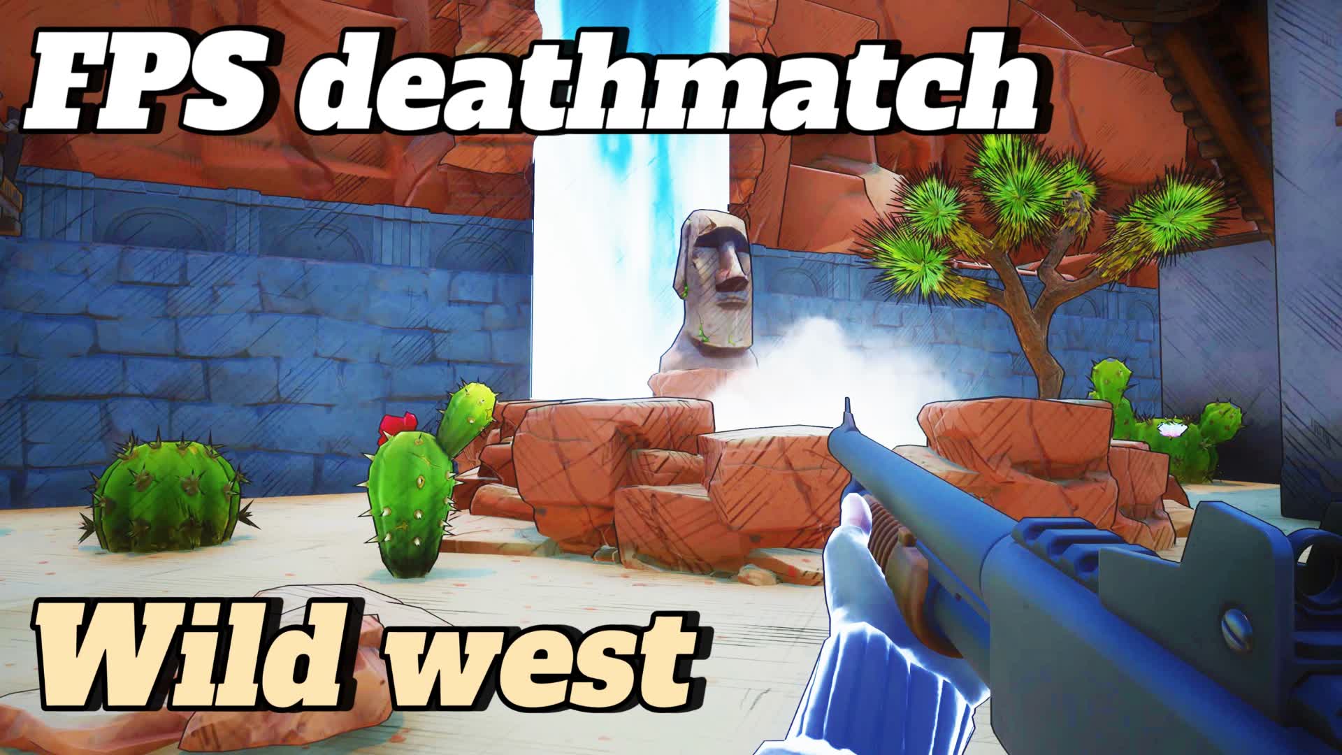 Wild west FPS arena