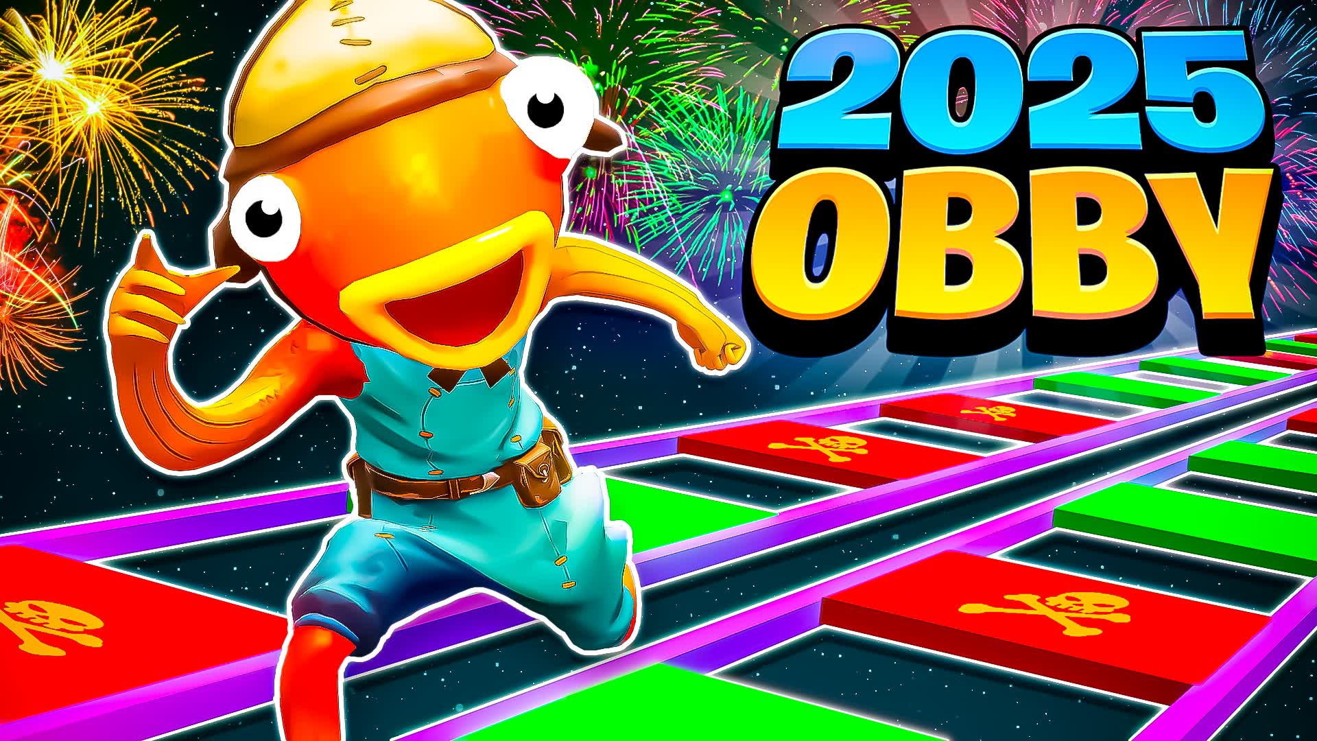 🌈💥 NEW YEAR EASY OBBY HERO🌈💥