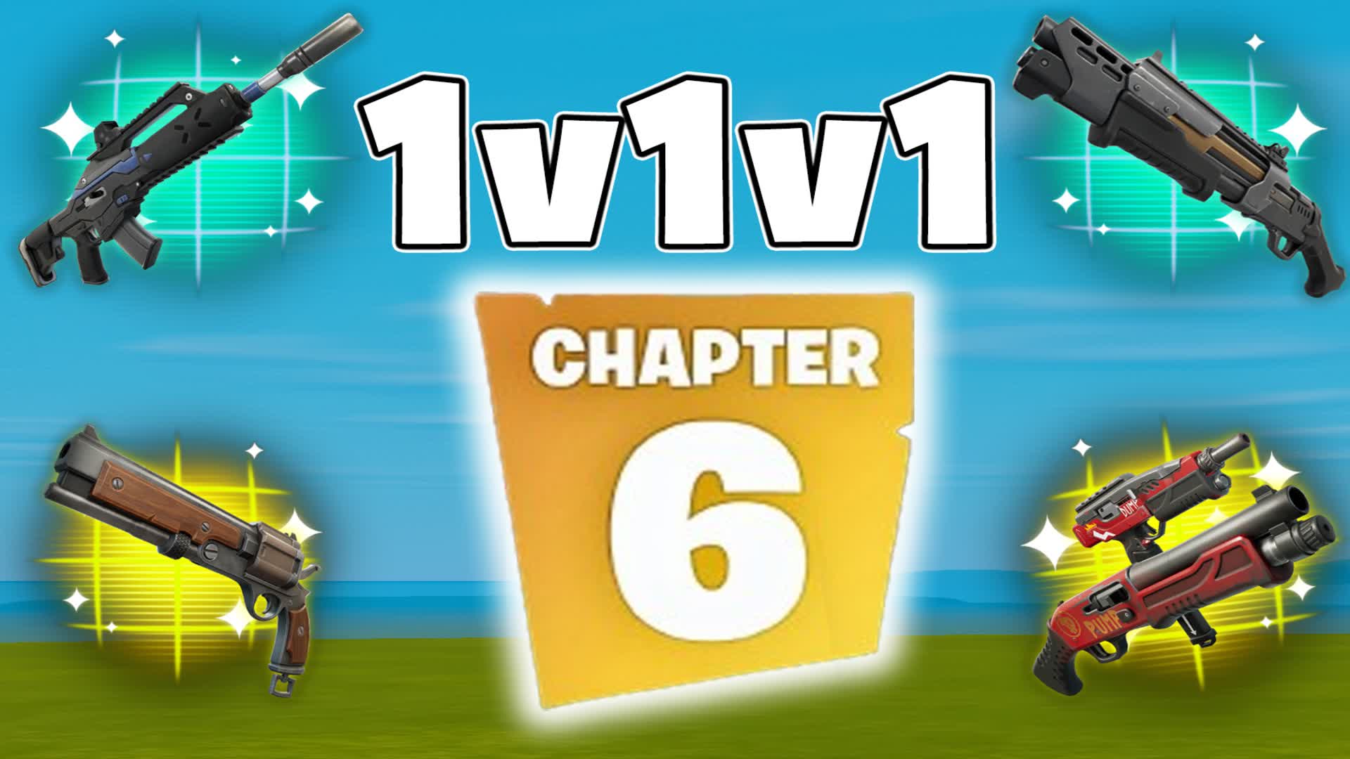 1V1V1 CHAPTER 6 FREE FOR ALL PVP🏆