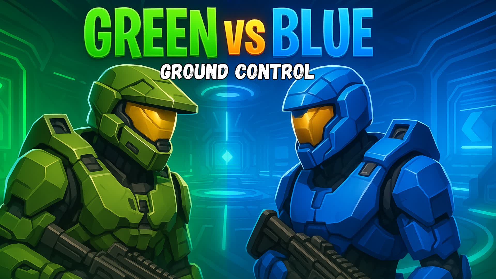 Green Vs Blue : Ground Control