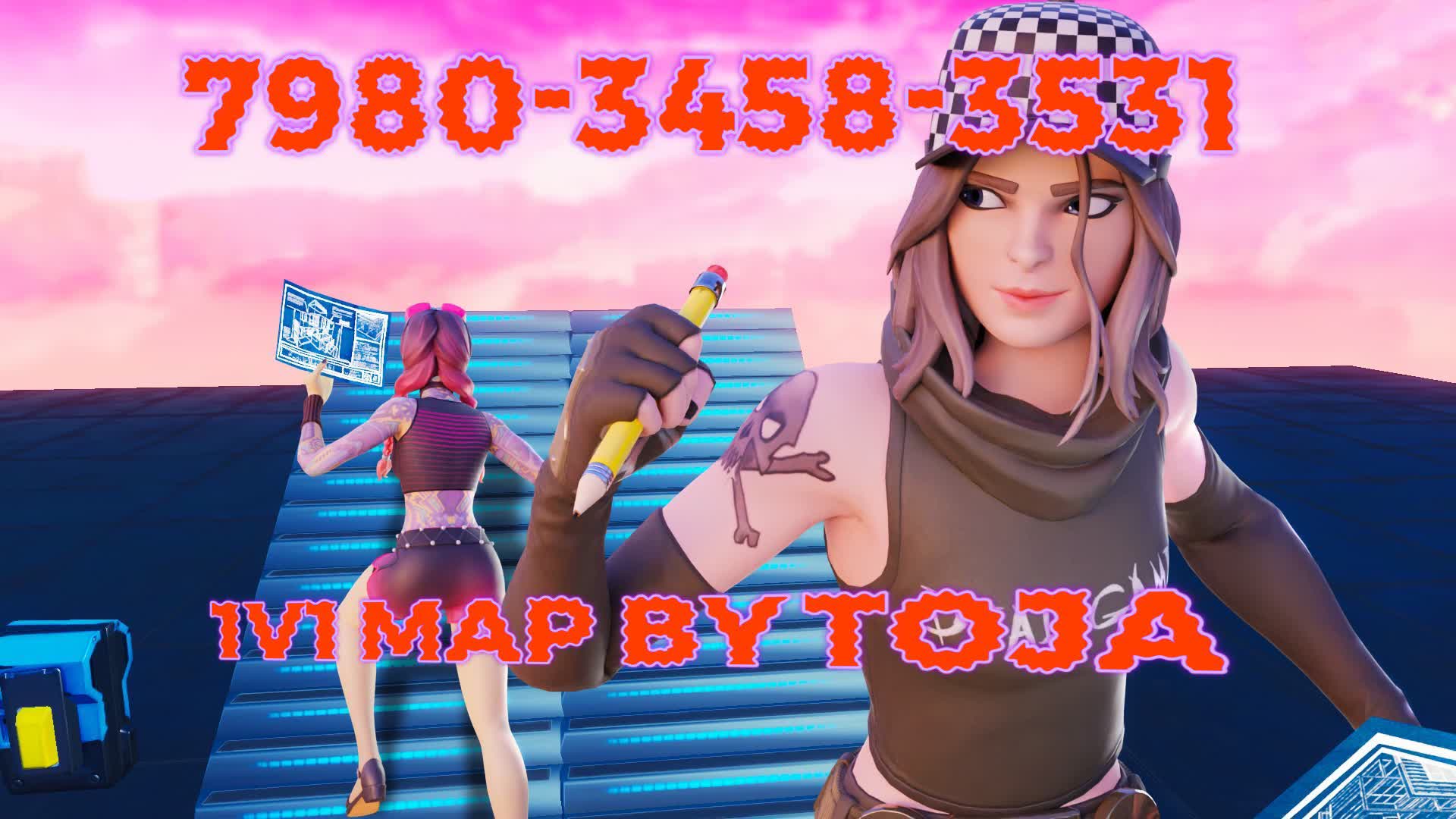 1v1 Map by toja