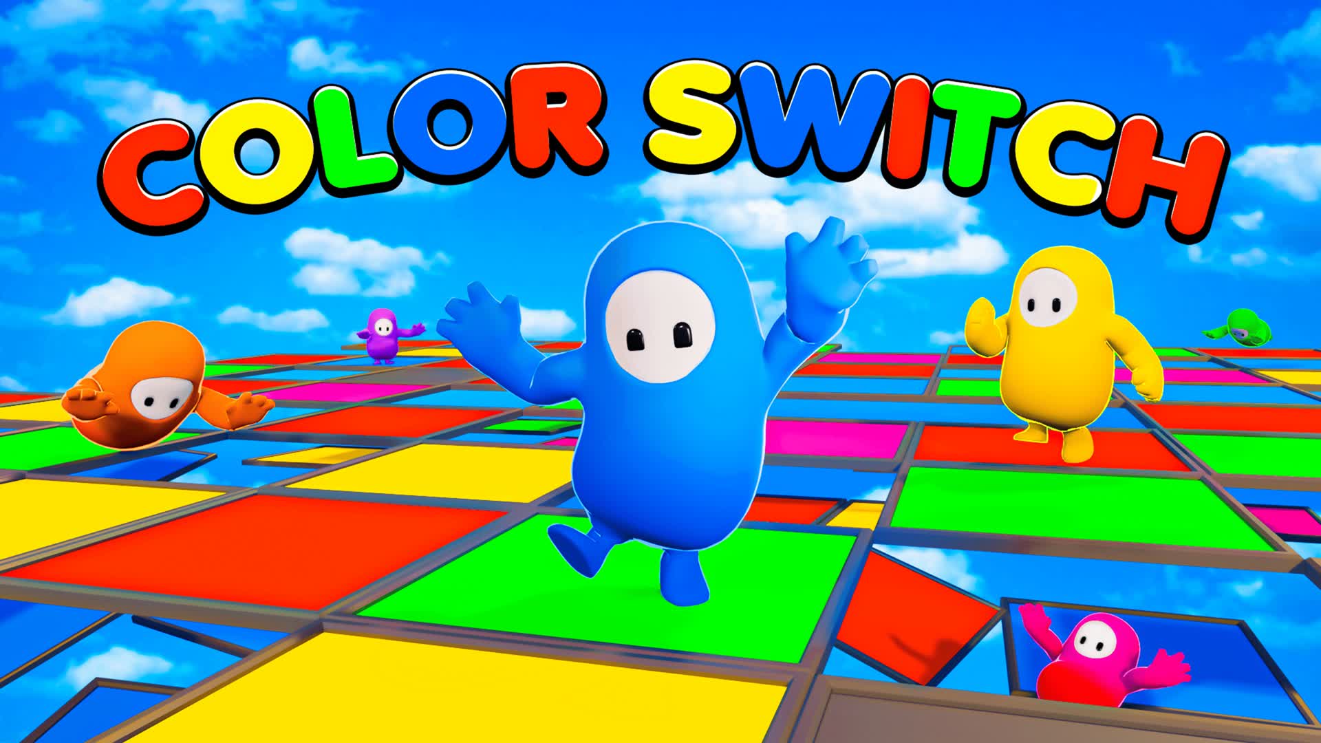 🌈 FALL GUYS COLOR SWITCH 🌈